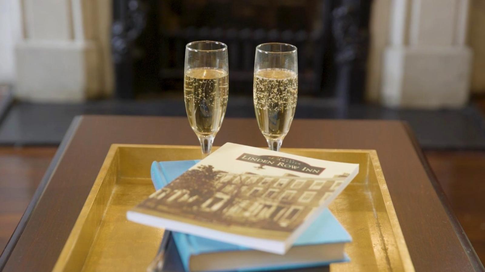 Champagne and Books